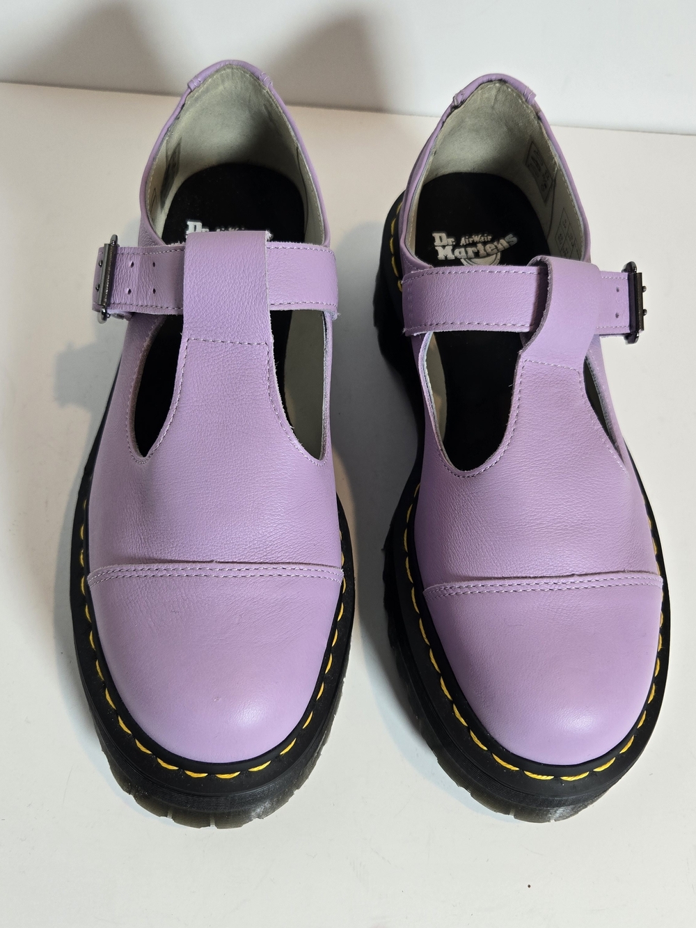 Dr. Martens Lilac T-Bar Mary Jane Shoes